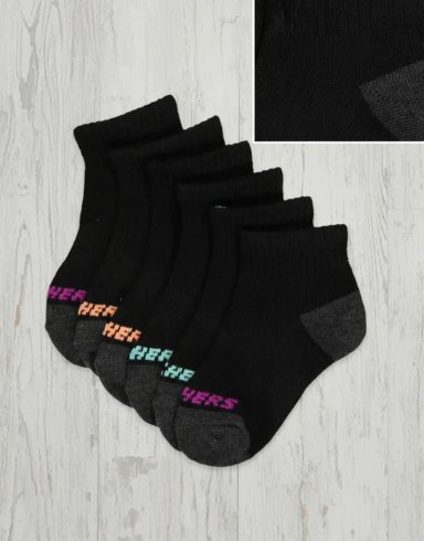 SKECHERS CALCETINES CALCETAS 3 PACK QTR CREW QUARTER MUJER - 8