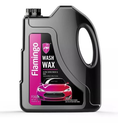 SHAMPOO CON CERA CONCENTRADO AUTO 2 LITROS FLAMINGOCHILE - 1