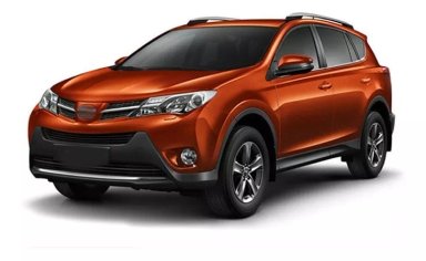 BARRA TECHO TOYOTA RAV4 2014+ ORIGINAL ALUMINIO - 3