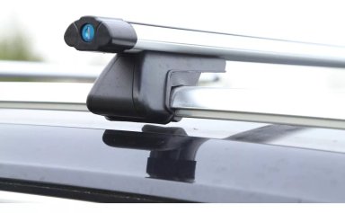 BARRAS PORTAEQUIPAJE 1.35 MT UNIVERSAL + LLAVE SEGURIDAD - 1