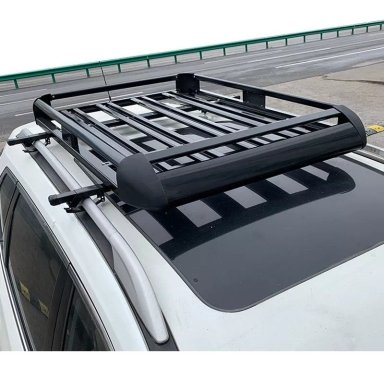 PARRILLA DE AUTO NEGRA 160 CM X 110CM + BARRA PORTA EQUIPAJE - 2
