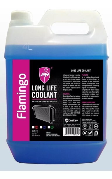 COOLANT VERDE 4 LITROS FLAMINGOCHILE - 1