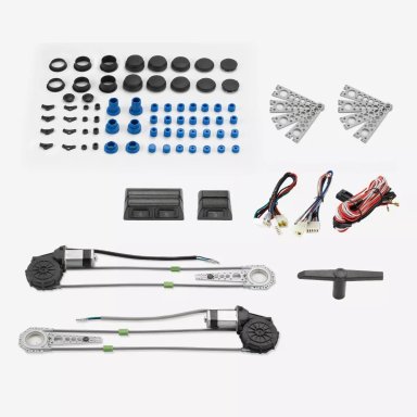 KIT ALZAVIDRIOS ELÉCTRICOS UNIVERSAL 2 PUERTAS ALTA CALIDAD - 2