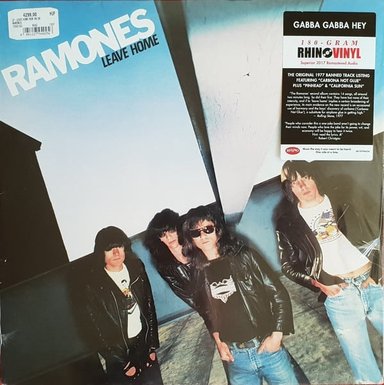 VINILO RAMONES/ LEAVE HOME (REMASTERED) 1LP - 1