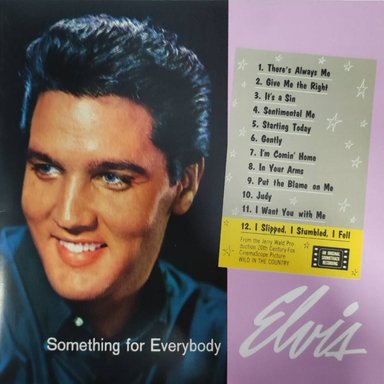 VINILO ELVIS PRESLEY/ SOMETHING FOR EVERYBODY (WHITE VINYL) 1LP - 1