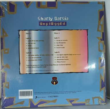 VINILO CHARLY GARCIA/ UNPLUGGED 2LP - 1