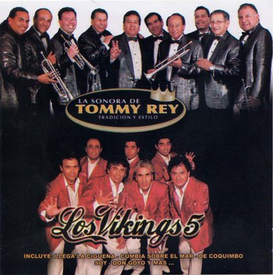 CD LA SONORA DE TOMMY REY Y LOS VIKINGS 5/ TRADICION Y ESTILO 1CD - 1