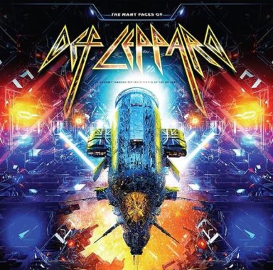 VINILO VARIOS ARTISTAS/ THE MANY FACES OF DEF LEPPARD (TRANSPARENT ORANGE & BLUE) 2LP - 1