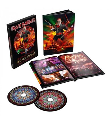 CD IRON MAIDEN/ NIGHTS OF THE DEAD LEGACY OF (DELUXE EDITION) BOX SET 2CD - 1