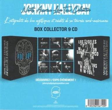 CD JOHNNY HALLYDAY/ LIVE BOX SET 10CD - 1