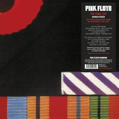 VINILO PINK FLOYD/ THE FINAL CUT 1LP - 1