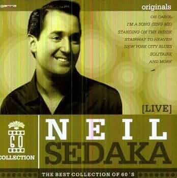 CD NEIL SEDAKA/ LIVE - THE BEST COLLECTION OF 60'S 1CD - 1