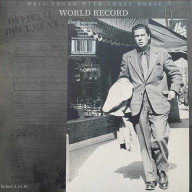 VINILO NEIL YOUNG WITH CRAZY HORSE/ WORLD RECORD 2LP - 1