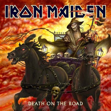 CD IRON MAIDEN/ DEATH ON THE ROAD 2CD - 1