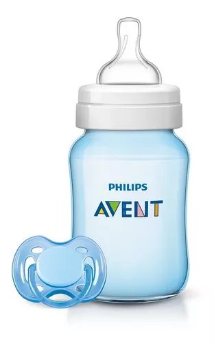 KIT BEBE NIÑO PHILIPS SCD783/19 BIBERON CHUPON AZUL NOMBRE DEL DISEÑO - COLOR AZUL - 1