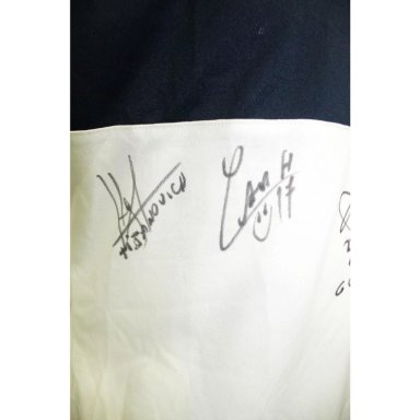 CAMISETA FÚTBOL HOMBRE LE COQ SPORTIF GIMNASIA Y ESGRIMA LA PLATA 2018/19 LOCAL AUTOGRAF. - 4