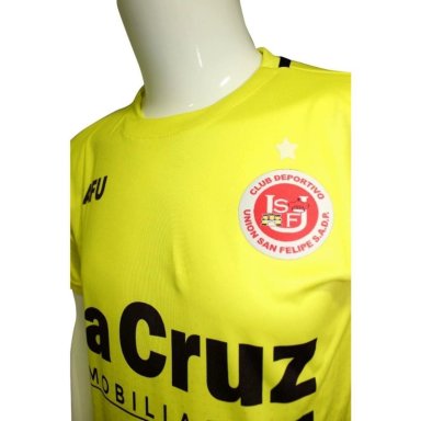 CAMISETA FÚTBOL HOMBRE CAFU AMARILLO UNIÓN SAN FELIPE 2020 ARQUERO NUEVA CAFÚ - 2