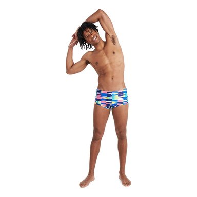 TRAJE DE BAÑO HOMBRE SPEEDO TRAJE BAÑO SUNGA BRASILERA MOSAICO - 2