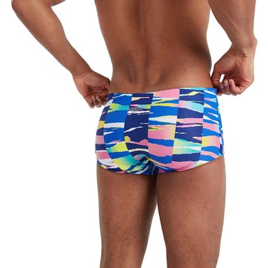 TRAJE DE BAÑO HOMBRE SPEEDO TRAJE BAÑO SUNGA BRASILERA MOSAICO - 3