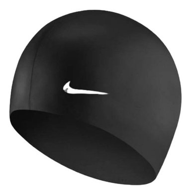 GORRA NATACIÓN NIKE JUNIOR SILICONA COLORES NUEVA & ORIGINAL CELESTE - 1