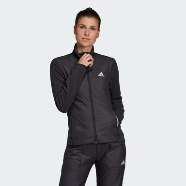 CHAQUETA WINDFLEECE NEGRA MUJER NUEVA & ORIGINAL ADIDAS - 2