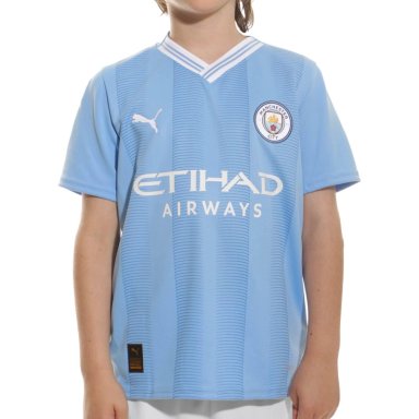CAMISETA FÚTBOL NIÑO PUMA MANCHESTER CITY 2023 2024 LOCAL ORIGINAL - 1