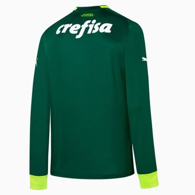 CAMISETA FÚTBOL HOMBRE PUMA PALMEIRAS 2023 2024 TITULAR MANGA LARGA - 2