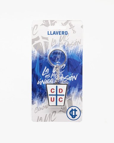 LLAVERO 2024 UNIVERSIDAD CATÓLICA ESCUDO BANDERÍN MILLED - 1