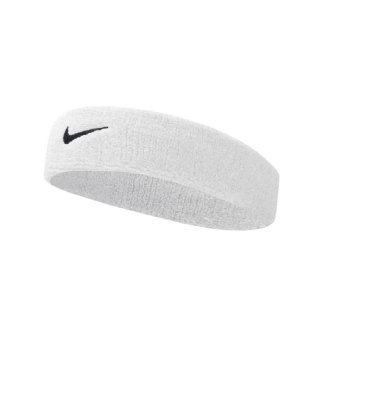 CINTILLO DEPORTIVO ELASTICO SWOOSH CLASICO NIKE - NEGRO - TAMAÑO UNICO - 1