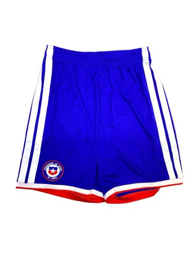 SHORT CHILE 2026 TITULAR AZUL NUEVA ORIGINAL ADIDAS - 1