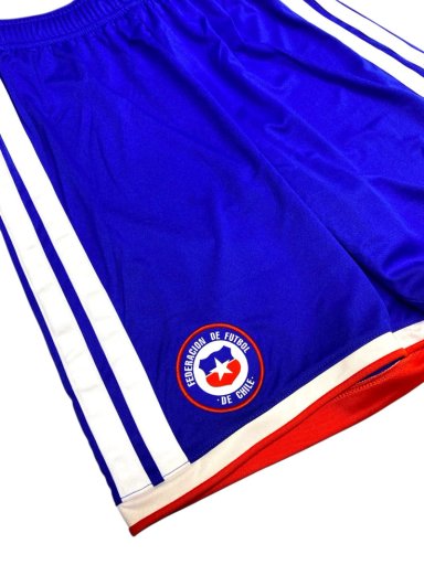 SHORT CHILE 2026 TITULAR AZUL NUEVA ORIGINAL ADIDAS - 3