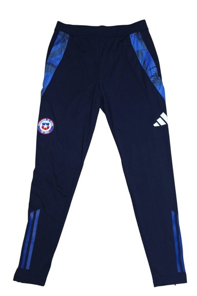 PANTALON CHILE 2024 2025 ENTRENAMIENTO AZUL ORIGINAL ADIDAS - 1