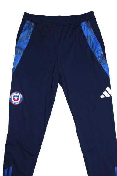 PANTALON CHILE 2024 2025 ENTRENAMIENTO AZUL ORIGINAL ADIDAS - 2