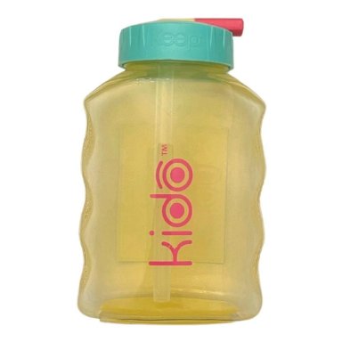 BOTELLA JUGO INFANTIL CON BOMBILLA 250ML NUEVA ORIGINAL KIDO - 1
