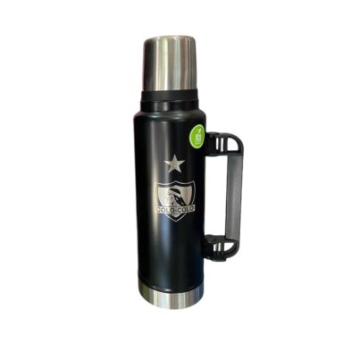 TERMO COLO COLO 1,5L ACERO INOXIDABLE NUEVO OFICIAL TITANIO - 1