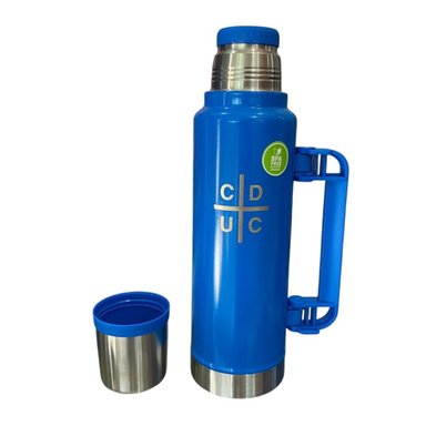 TERMO UNIVERSIDAD CATOLICA 1,5L ACERO INOXIDABLE OFICIAL - 1