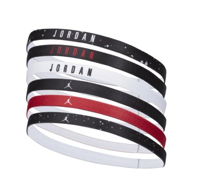 CINTILLOS 6 PACK DEPORTIVOS COLORES JORDAN - NEGRO - TAMAÑO UNICO - 1