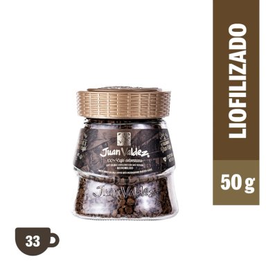 CAFÉ LIOFILIZADO JUAN VALDEZ TRADICIONAL 50 G - 1