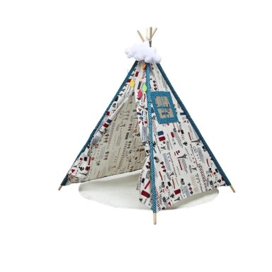 CARPA TIPI FIGLIO BLANCO PARA NIÑOS. 160 CM. PARIS - 1