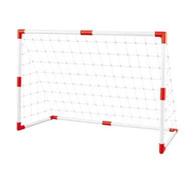 ARCO FUTBOL AUCKLAND OUTDOOR JB-8884E NIÑO RED+BOMBIN+PELOTA 97X64CM. - 9