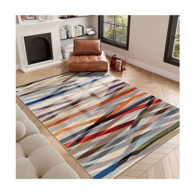 ALFOMBRA AUCKLAND OUTDOOR NAPOLES CLÁSICA TRADICIONAL LIVING TAPETE 3D SALA ESTAR 120 X 160 CM - 1