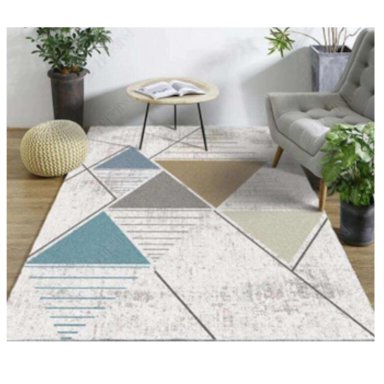 ALFOMBRA AUCKLAND OUTDOOR BARI CLÁSICA TRADICIONAL LIVING NIZA TAPETE 3D SALA ESTAR 120 X 160 CM - 1