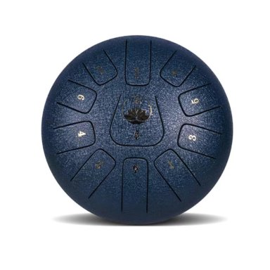 TAMBOR MOBII LENGUA ACERO MEDITACIÓN Y YOGA 6” 11 TONOS. AZUL - 2