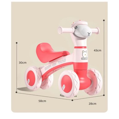 BICICLETA EQUILIBRIO APRENDIZAJE SCOOTER BALANCE 4 RUEDAS RO - 3