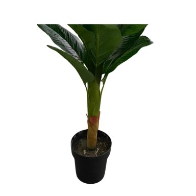 PLANTA ARTIFICIAL 160 CM ALTO CON MACETERO DECORATIVA - 2
