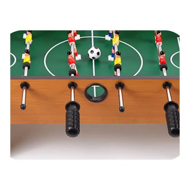 TACA TACA MADERA NIÑOS 9 JUGADORES POR LADO MESA DE FUTBOL - 3