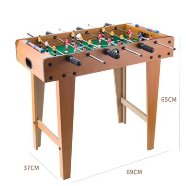 TACA TACA MADERA NIÑOS 9 JUGADORES POR LADO MESA DE FUTBOL - 6