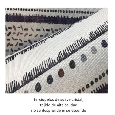 ALFOMBRA LIVING 120X160 CM. FOGGIA TAPETE 3D SALA ESTAR - 4