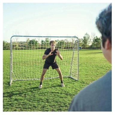 ARCO FUTBOL METALICO 240X170X100 CM + RED - 5