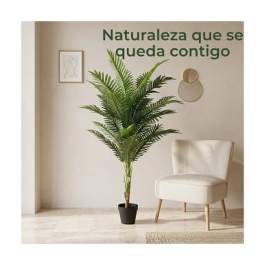 PLANTA ARTIFICIAL PALMERA ARECA DECORATIVA 120 CM - 2
